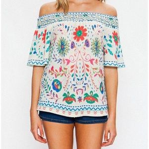 Flying Tomato Off The Shoulder Top NWOT